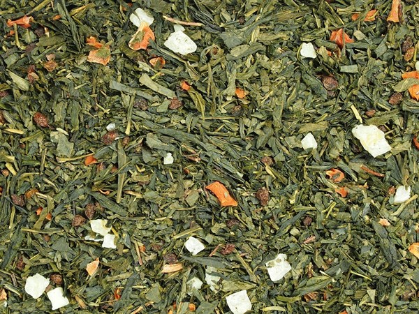 Zelený čaj Zelený čaj s rakytníkem