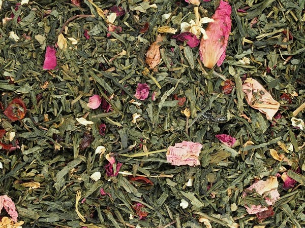 Zelený čaj Sakura