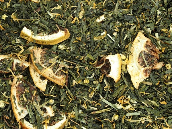 Zelený čaj s příchutí Thai lemon