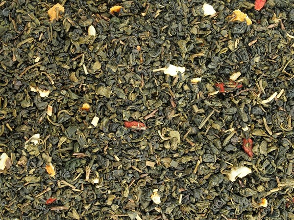 Čaj Zelený čaj se ženšenem a goji