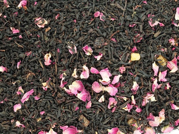 Černý čaj Růžová zahrada