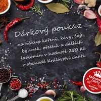 Tištěný dárkový poukaz